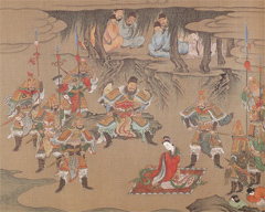 狩野山雪：長恨歌画巻5
