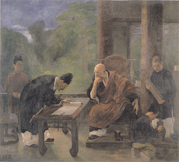 中村不折：賺蘭亭図