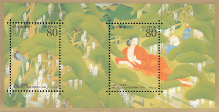 土田麦僊：湯女