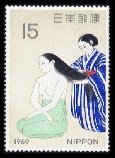 小林古径：髪
