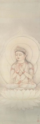 村上華岳：観世音菩薩施無畏印像