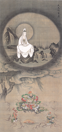 狩野山雪：観音天大将軍身図