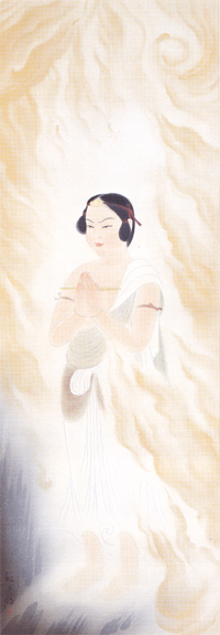 安田靫彦：矜羯羅